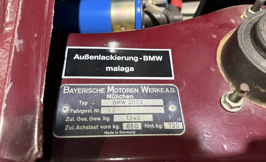 1972 BMW 2002