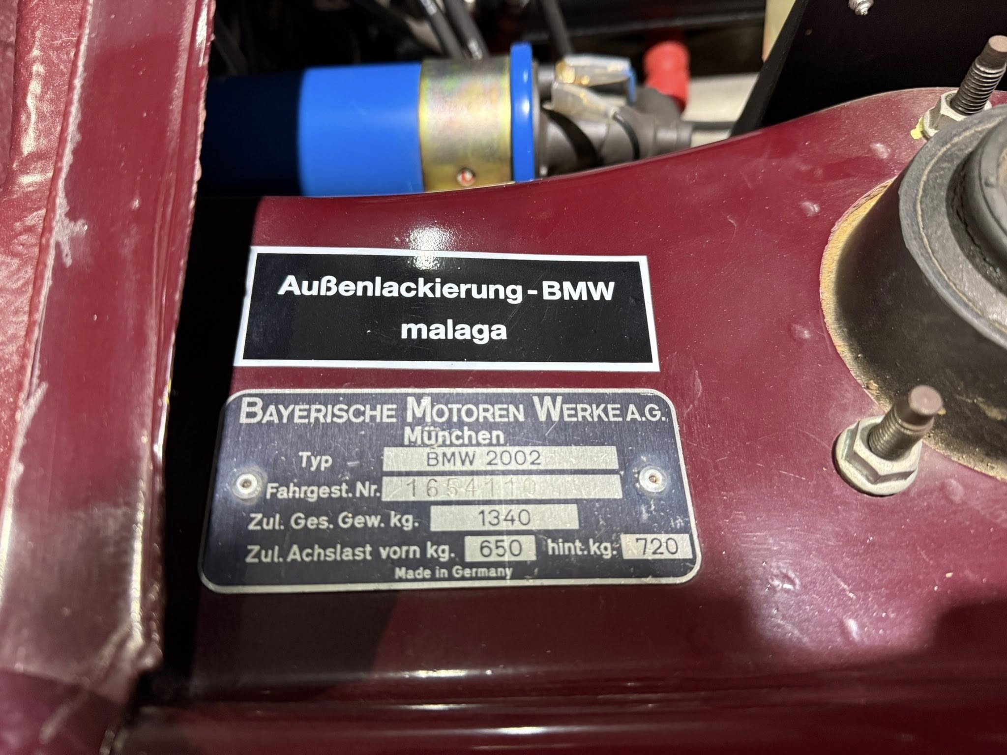 1972 BMW 2002