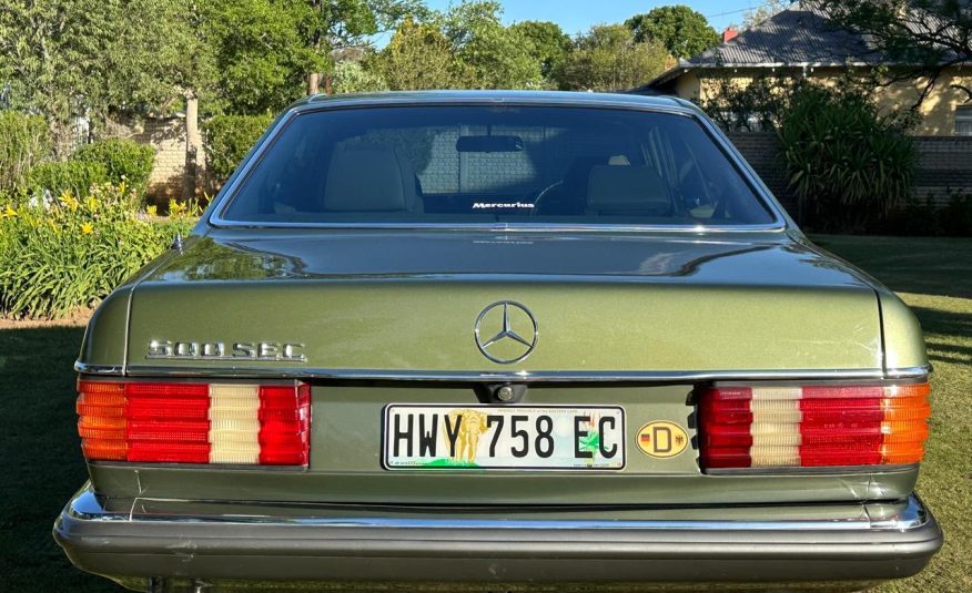 1984 Mercedes Benz 500SEC