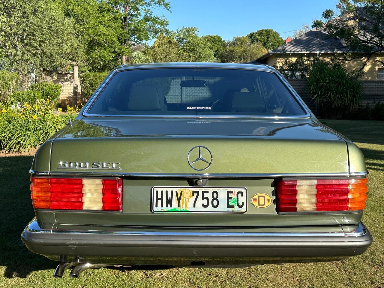 1984 Mercedes Benz 500SEC