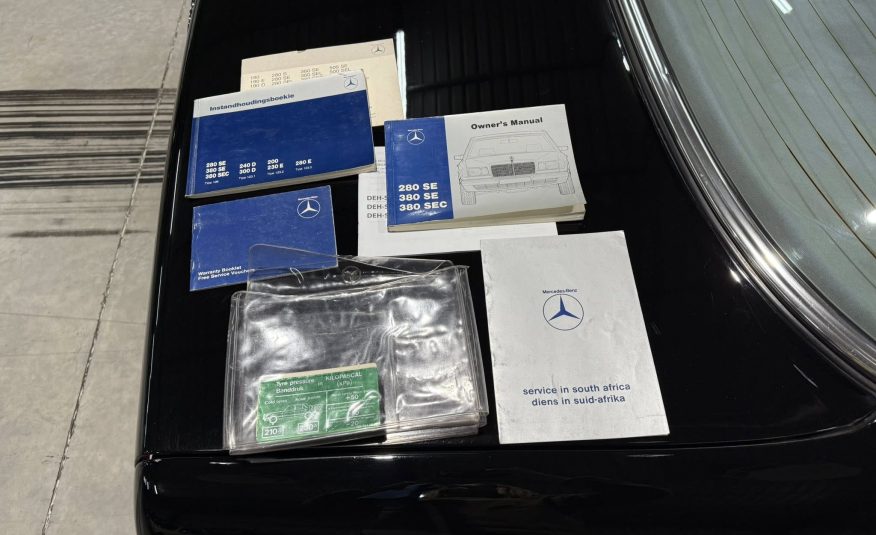 1985 Mercedes-Benz W126 380SE