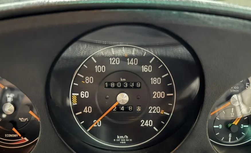 1989 Mercedes-Benz R107 500SL – Late Model Facelift