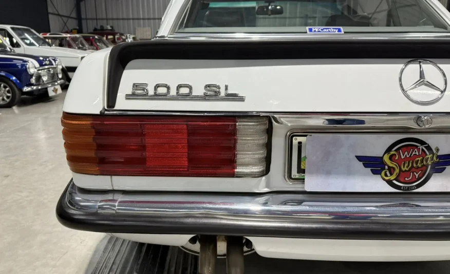 1989 Mercedes-Benz R107 500SL – Late Model Facelift