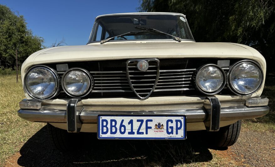 1969 Alfa Romeo Berlina 1750