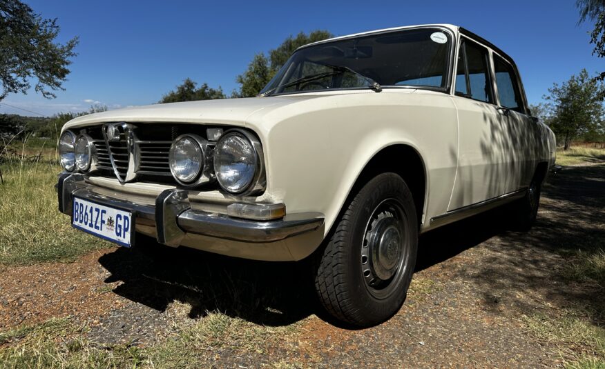 1969 Alfa Romeo Berlina 1750