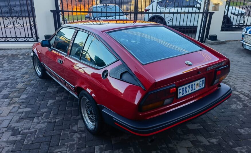 1985 Alfa Romeo GTV6 3.0 Gran Turismo Veloce