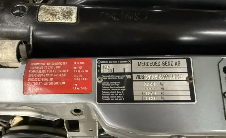 1991 Mercedes-Benz W126 560SEC