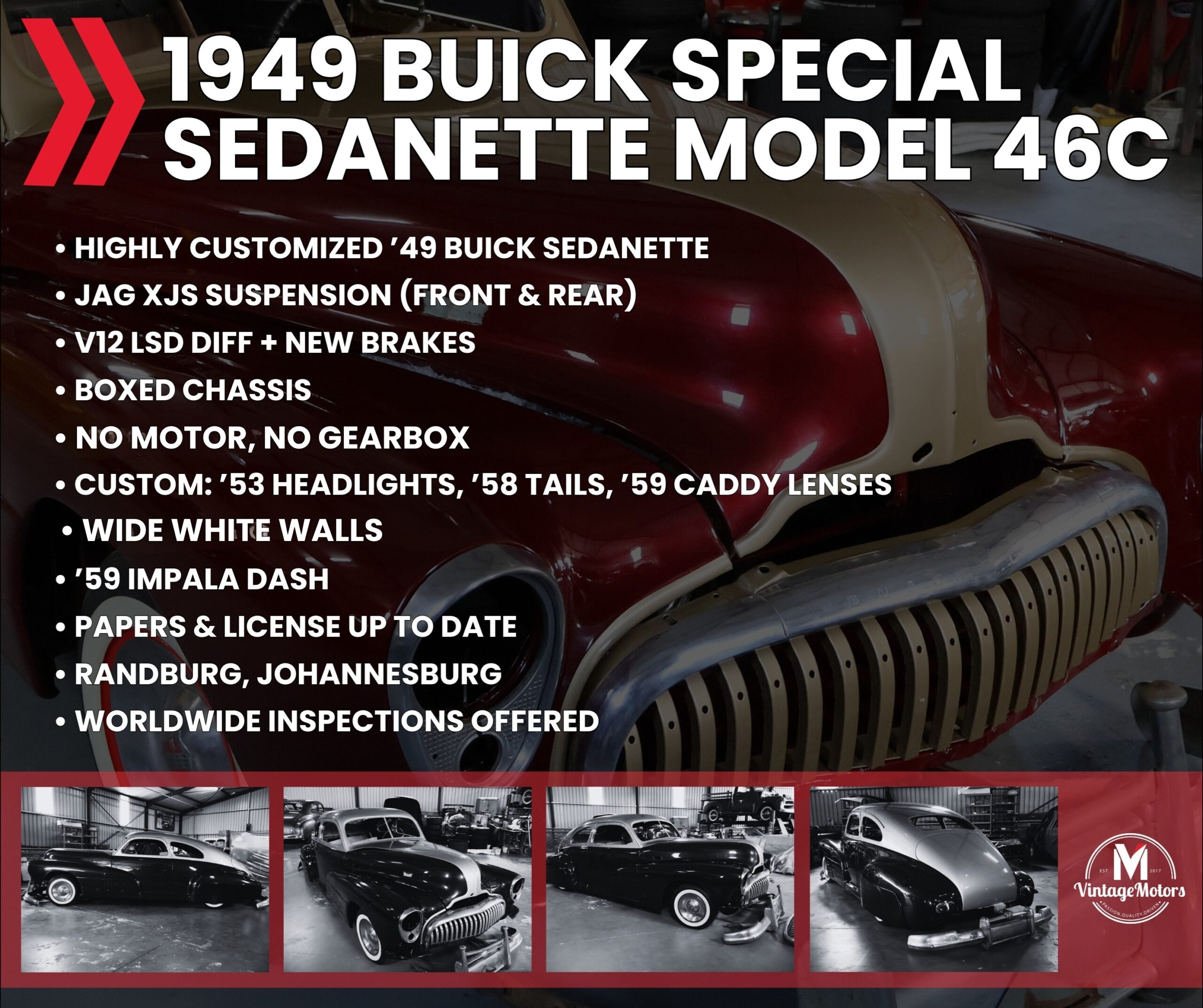 [BLACK FRIDAY] 1949 Buick Special Sedanette Model 46C