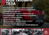 [BLACK FRIDAY] 1958 Triumph TR3A