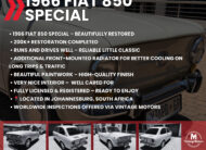 [BLACK FRIDAY] 1966 Fiat 850 Special