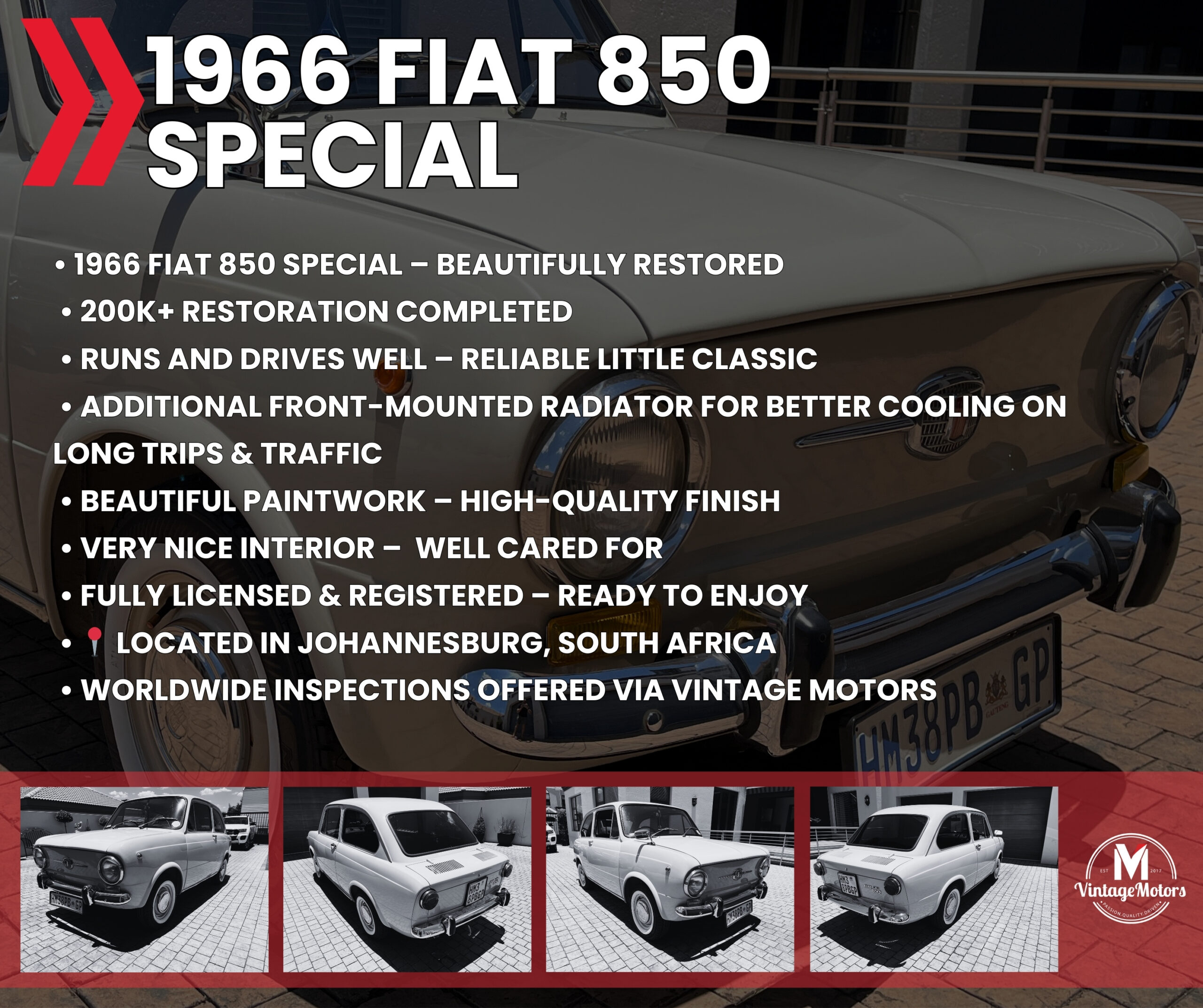 [BLACK FRIDAY] 1966 Fiat 850 Special