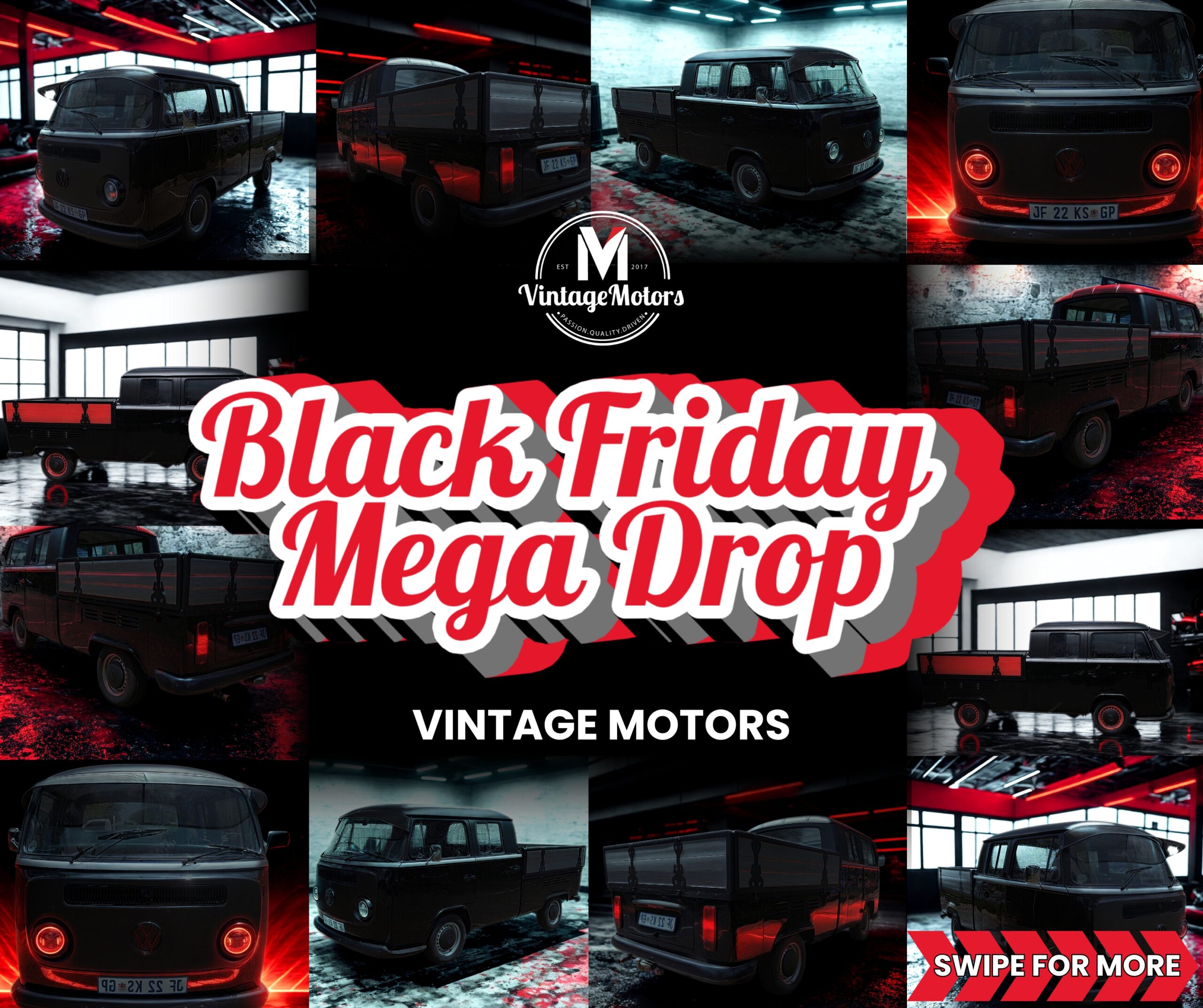 [BLACK FRIDAY] 1977 Volkswagen Crewcab Kombi