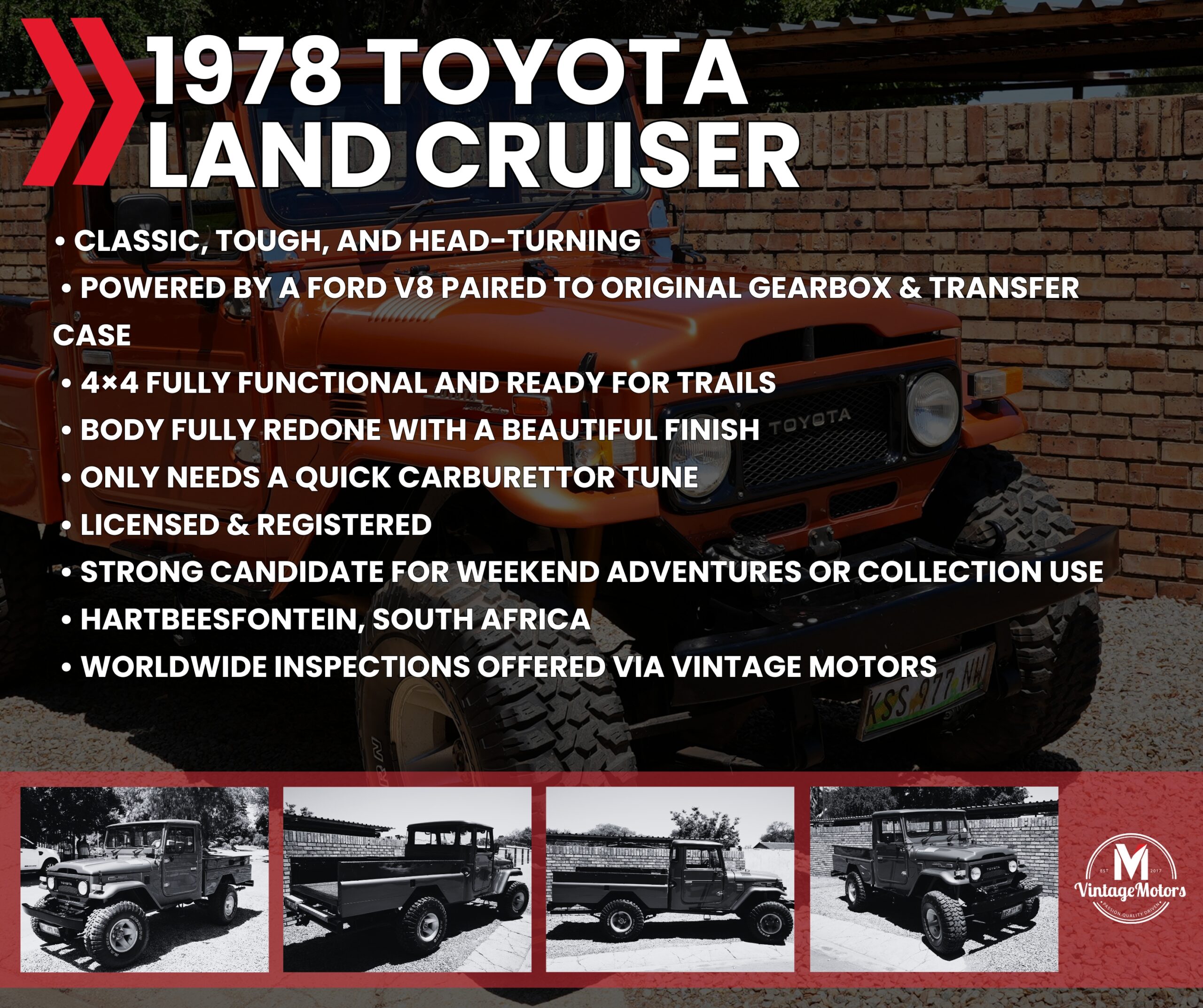 [BLACK FRIDAY] 1978 Toyota Land Cruiser FJ45