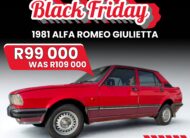 [BLACK FRIDAY] 1981 Alfa Romeo Giulietta