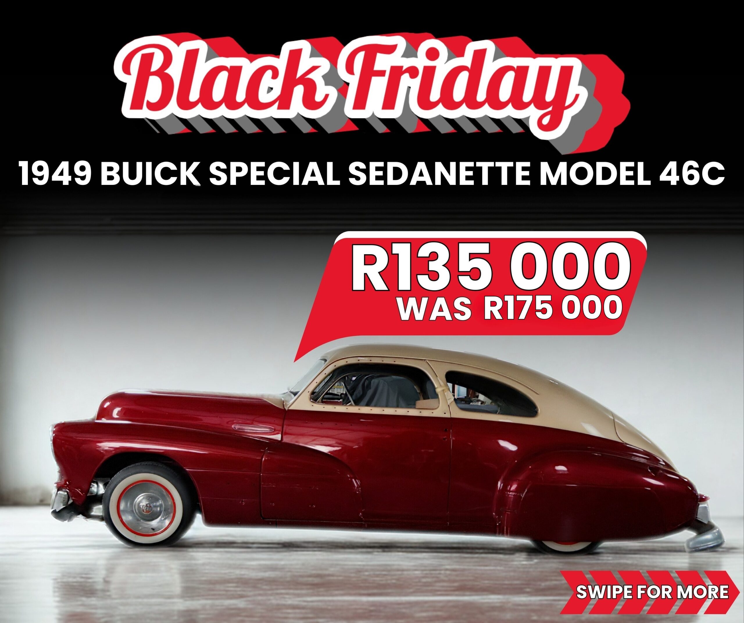 [BLACK FRIDAY] 1949 Buick Special Sedanette Model 46C