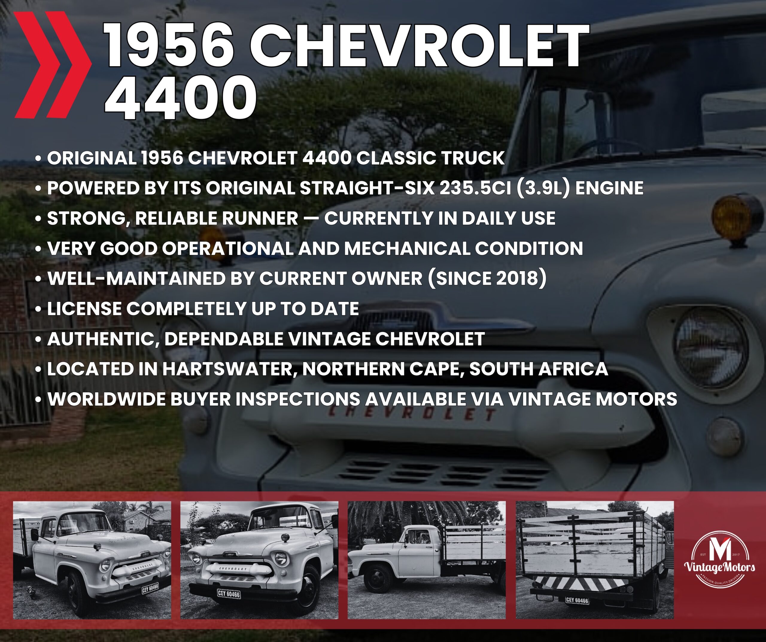 [BLACK FRIDAY] 1956 Chevrolet 4400