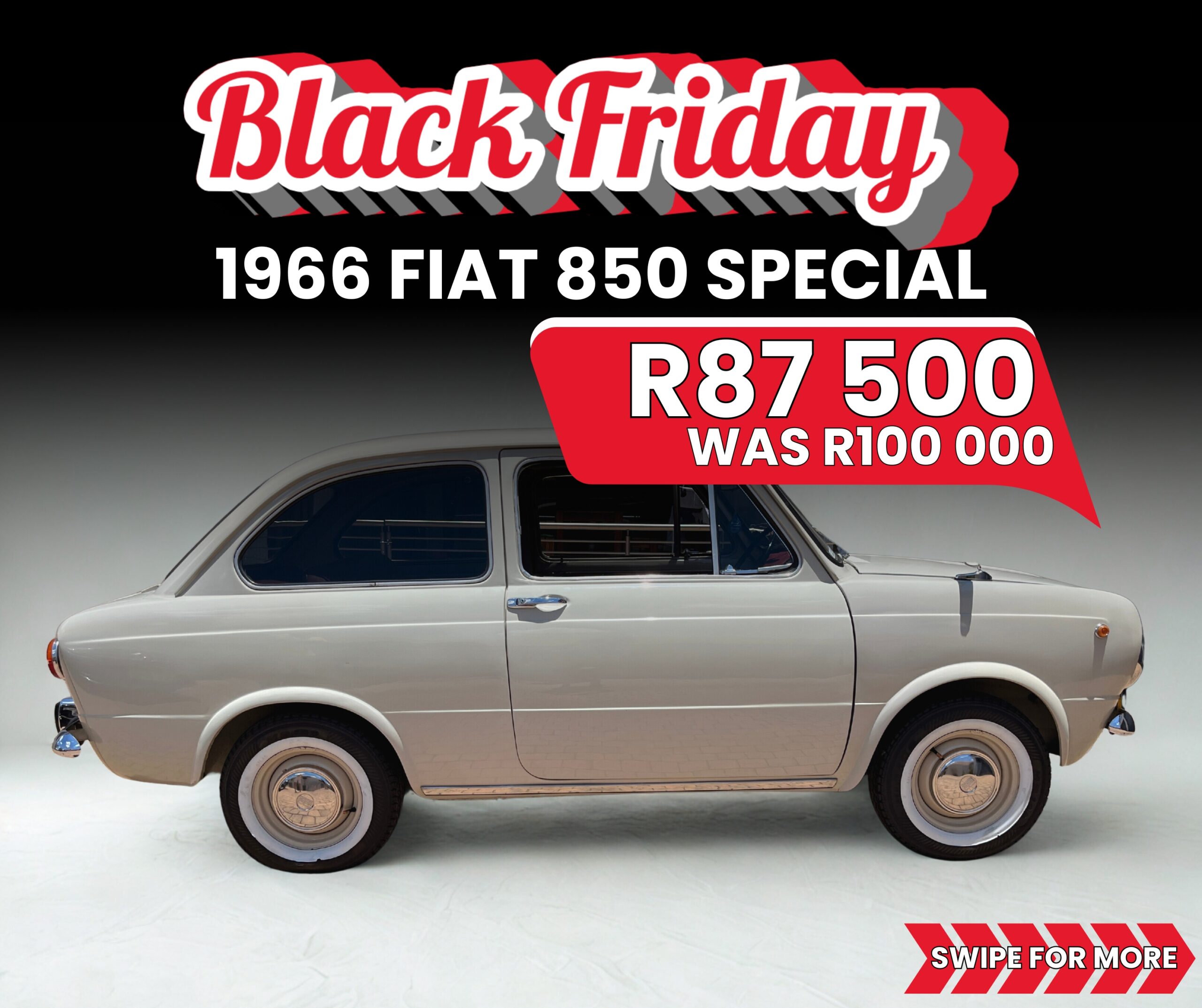 [BLACK FRIDAY] 1966 Fiat 850 Special