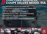 [BLACK FRIDAY] 1940 Ford Business Coupe Deluxe Model 01A