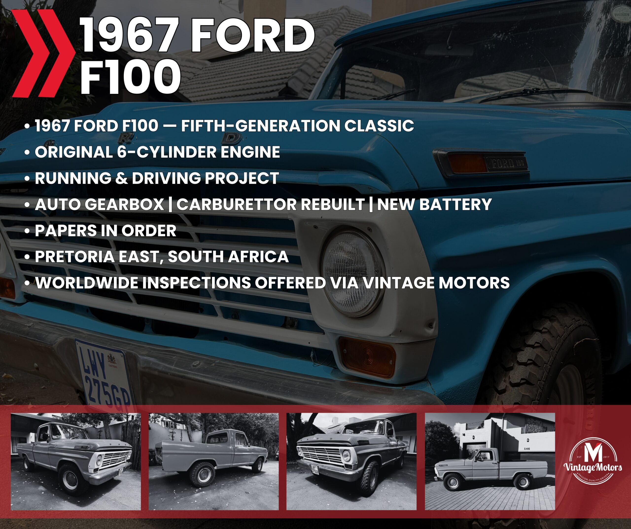 [BLACK FRIDAY] 1967 Ford F100