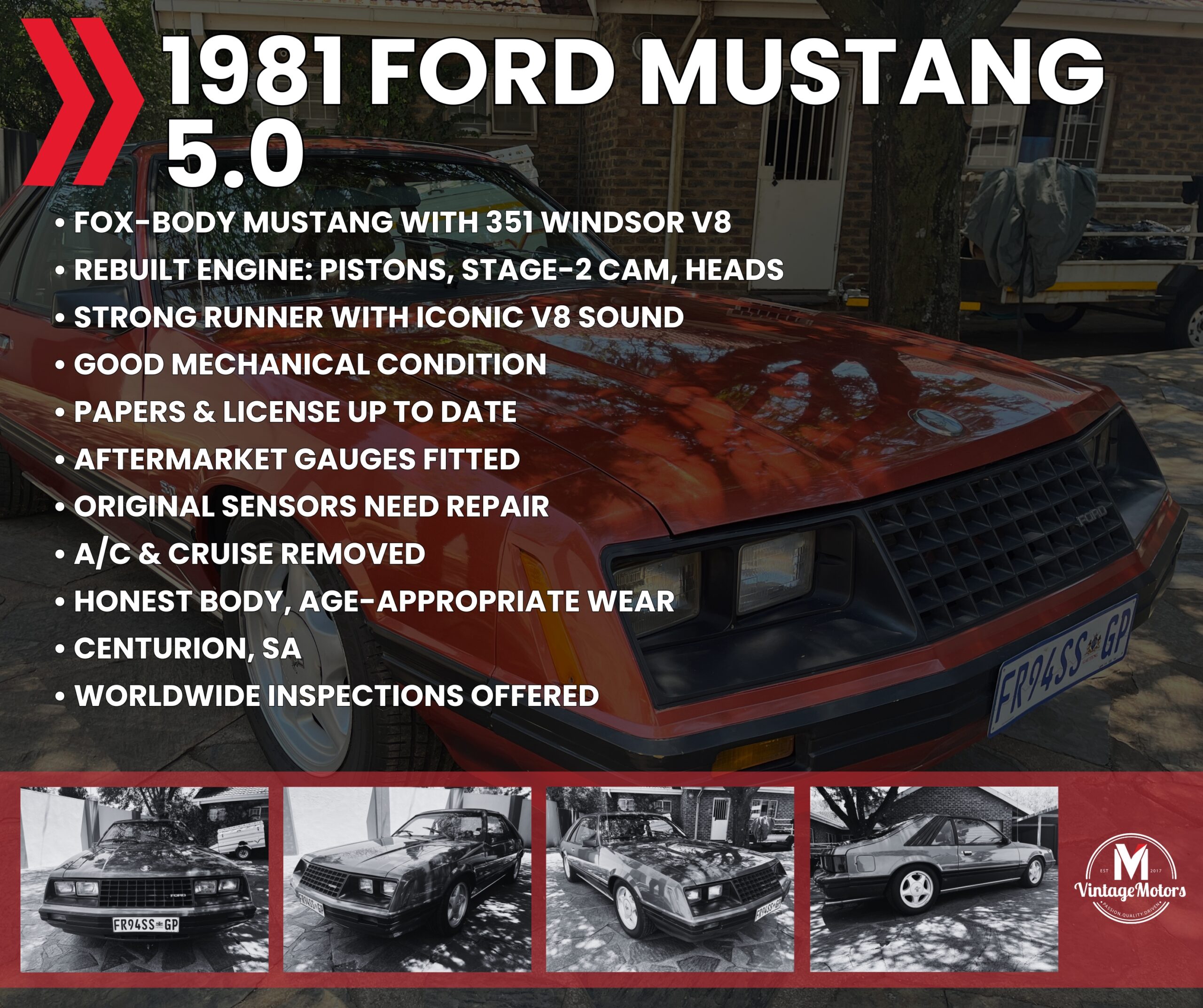 [BLACK FRIDAY] 1981 Ford Mustang 5.0