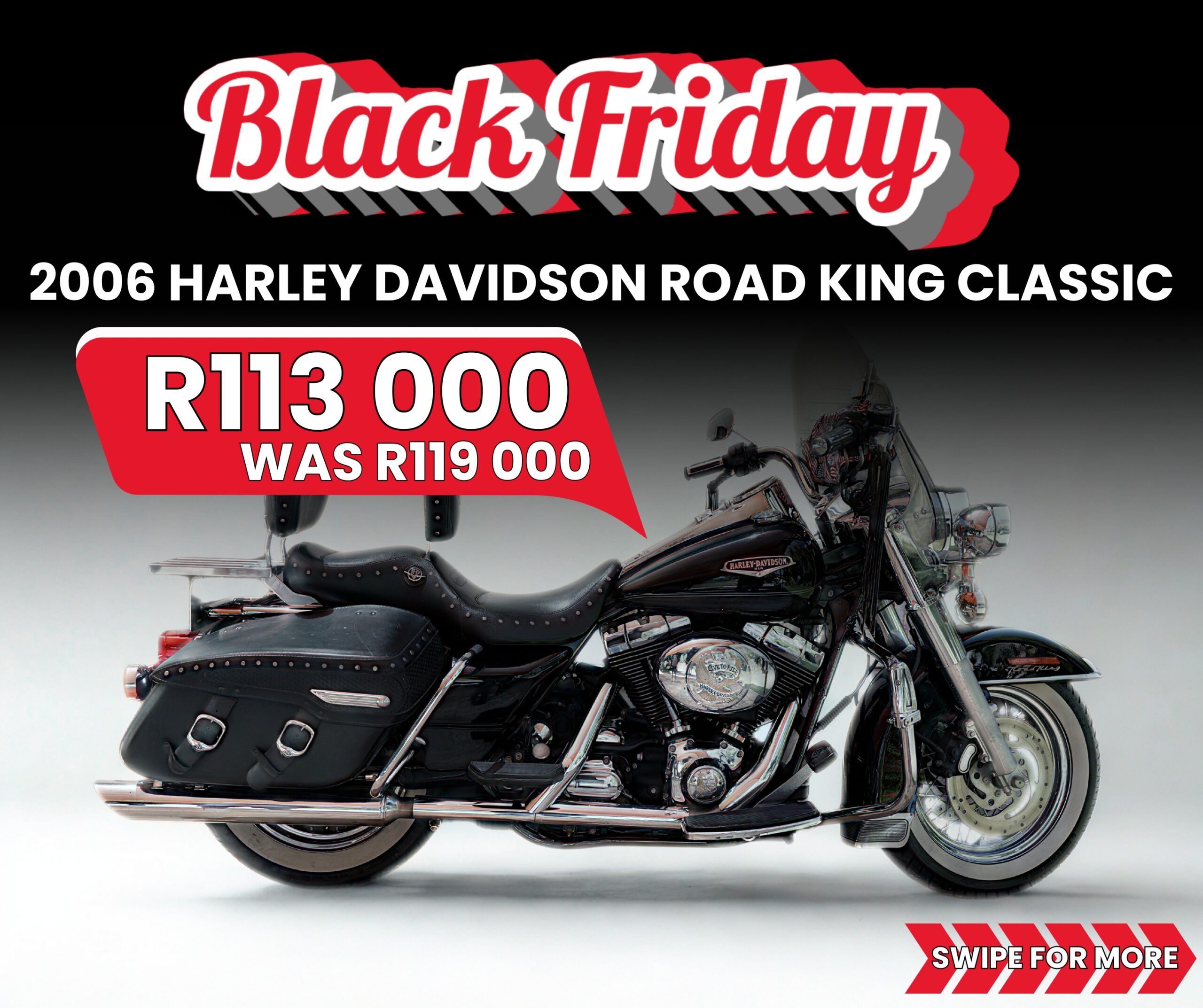 [BLACK FRIDAY] 2006 Harley Davidson Road King Classic