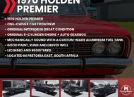 [BLACK FRIDAY] 1970 Holden Premier