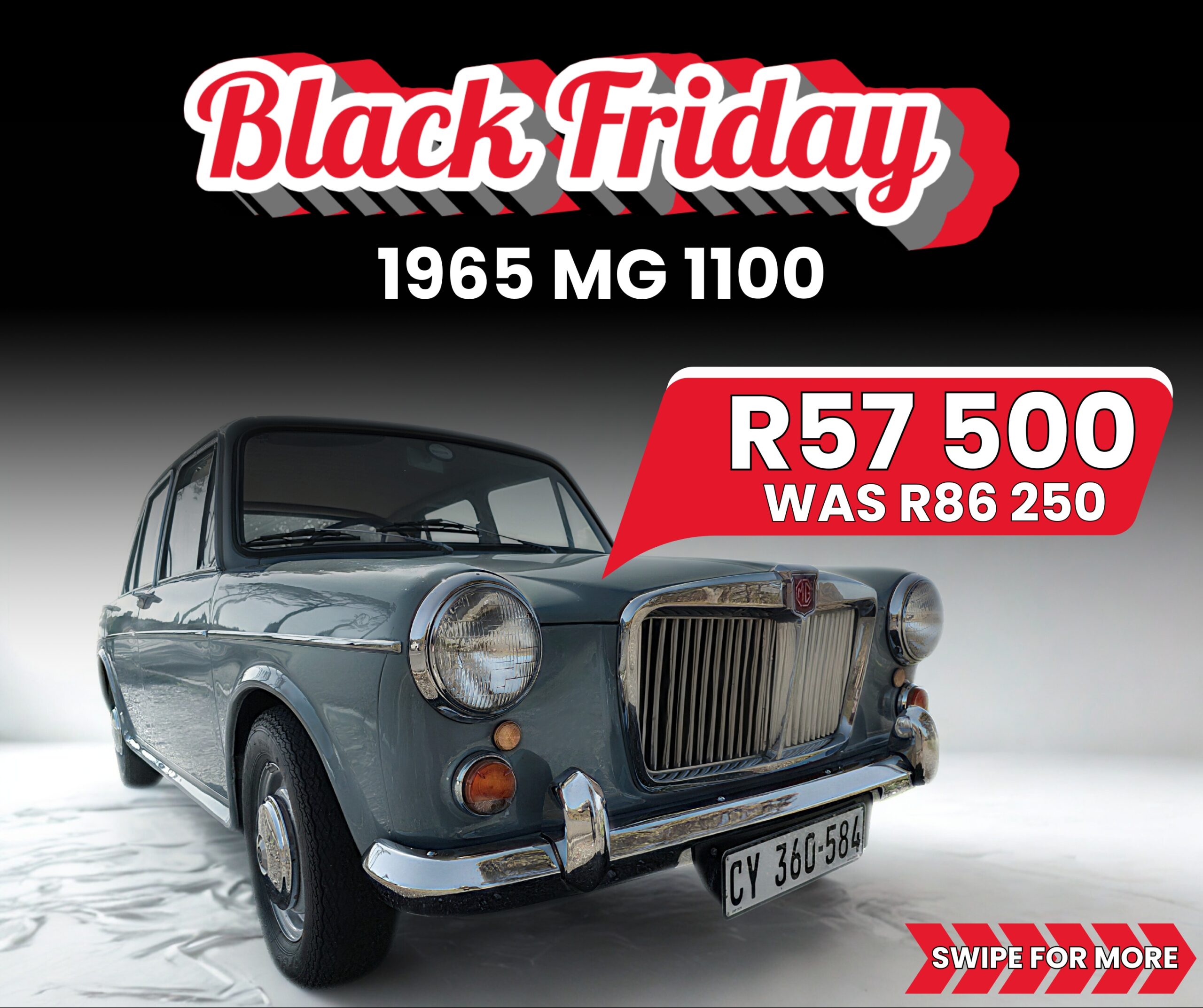 [BLACK FRIDAY] 1965 MG 1100