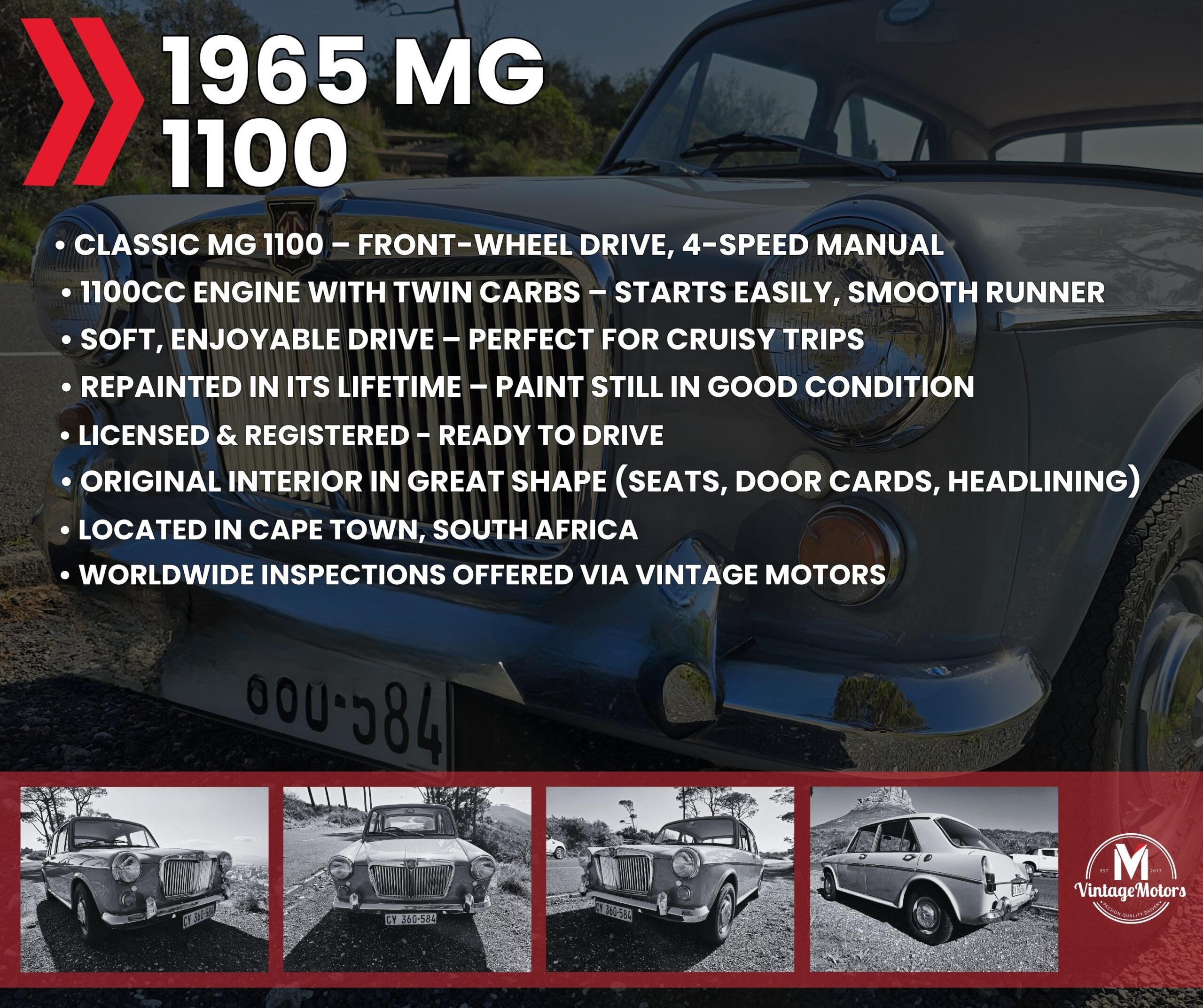 [BLACK FRIDAY] 1965 MG 1100