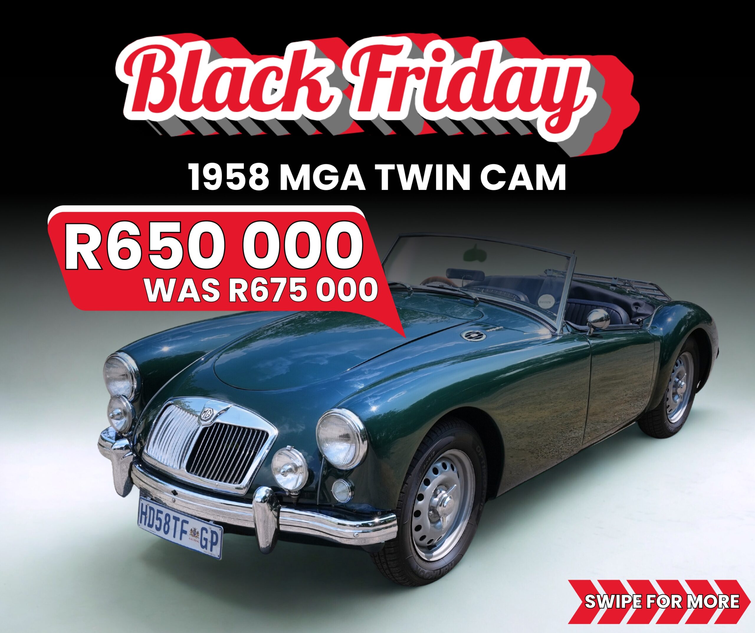 [BLACK FRIDAY] 1958 MGA Twin Cam