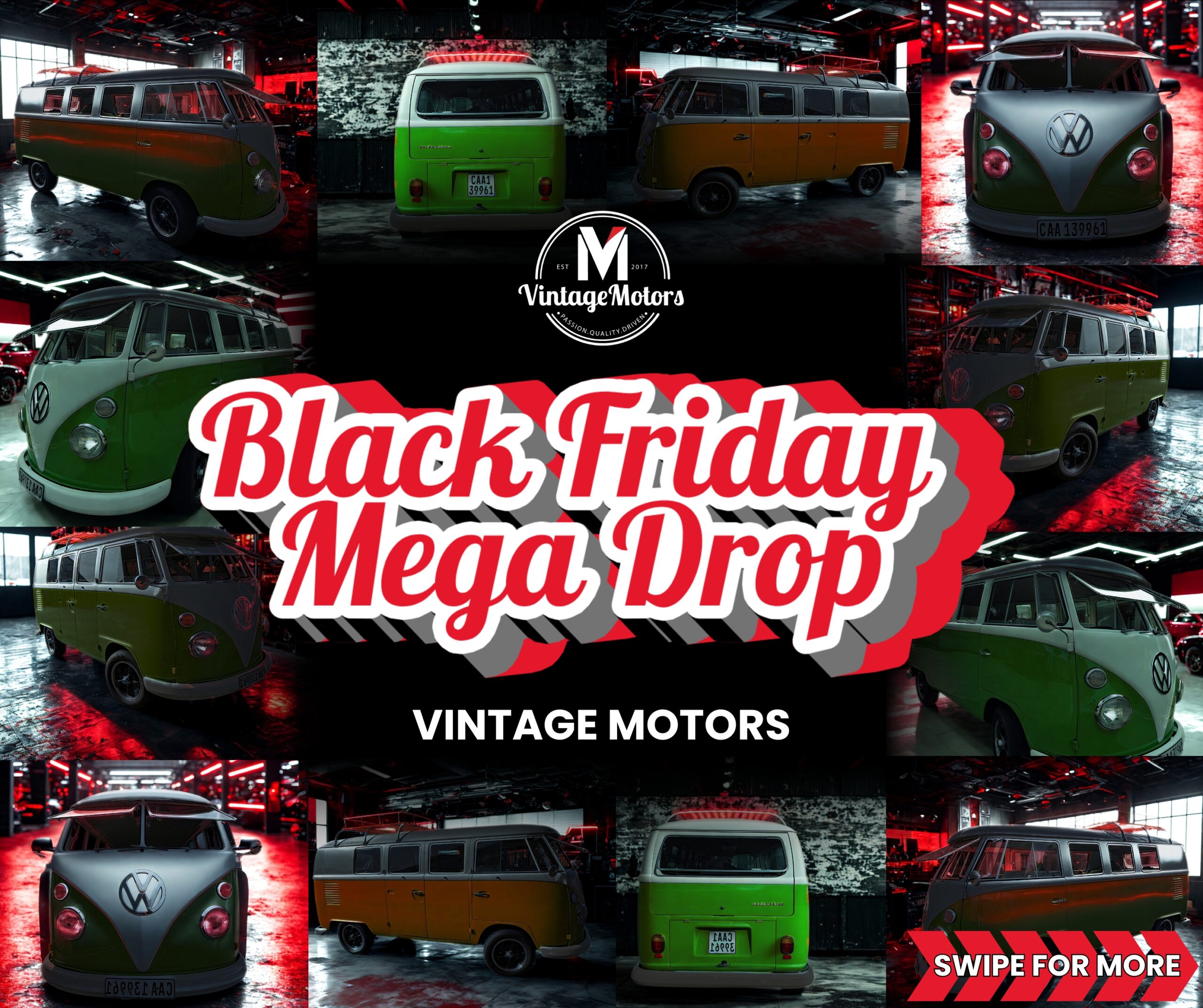 [BLACK FRIDAY] 1964 Volkswagen Splitwindow Kombi