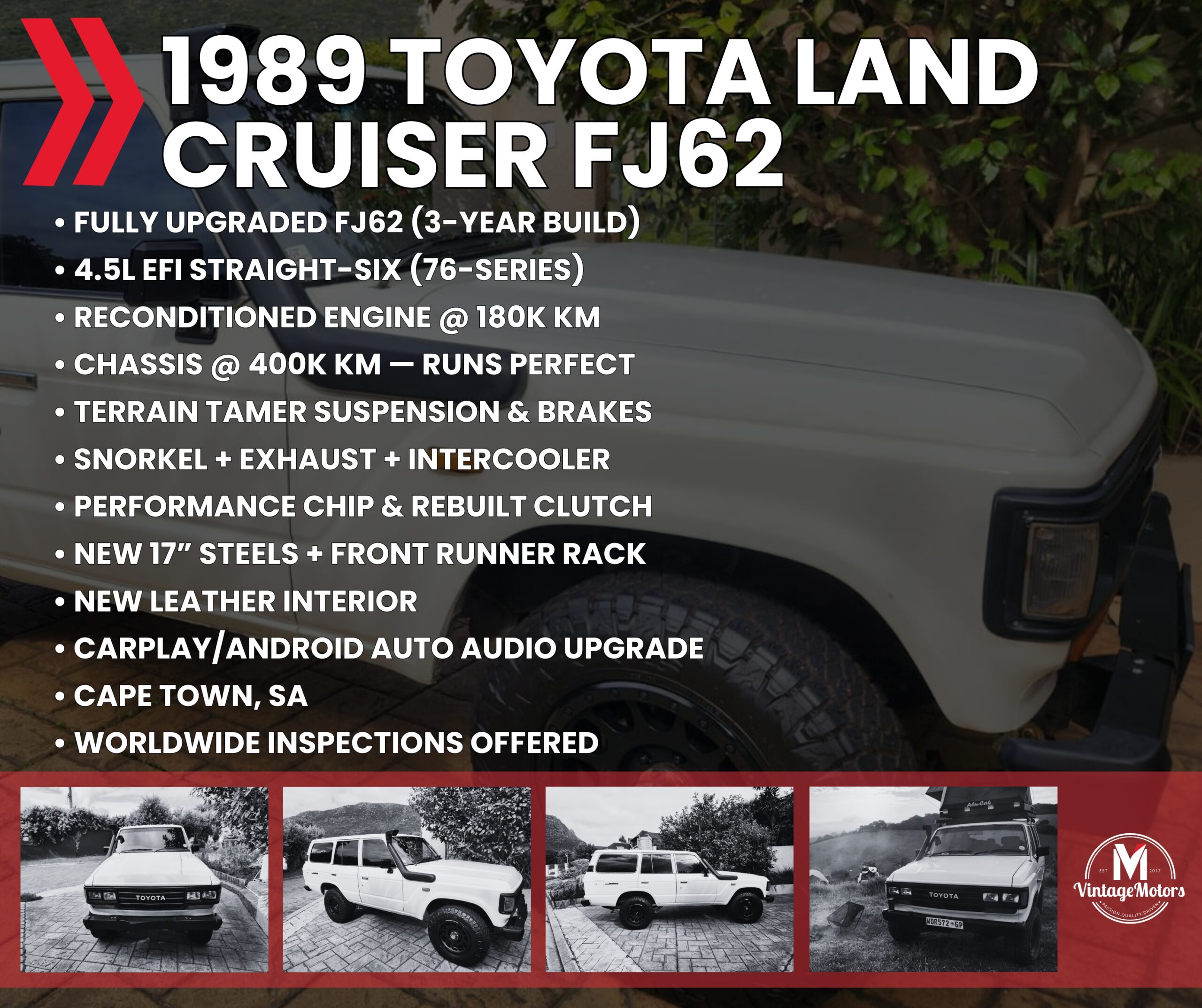 [BLACK FRIDAY] 1989 Toyota Land Cruiser FJ62