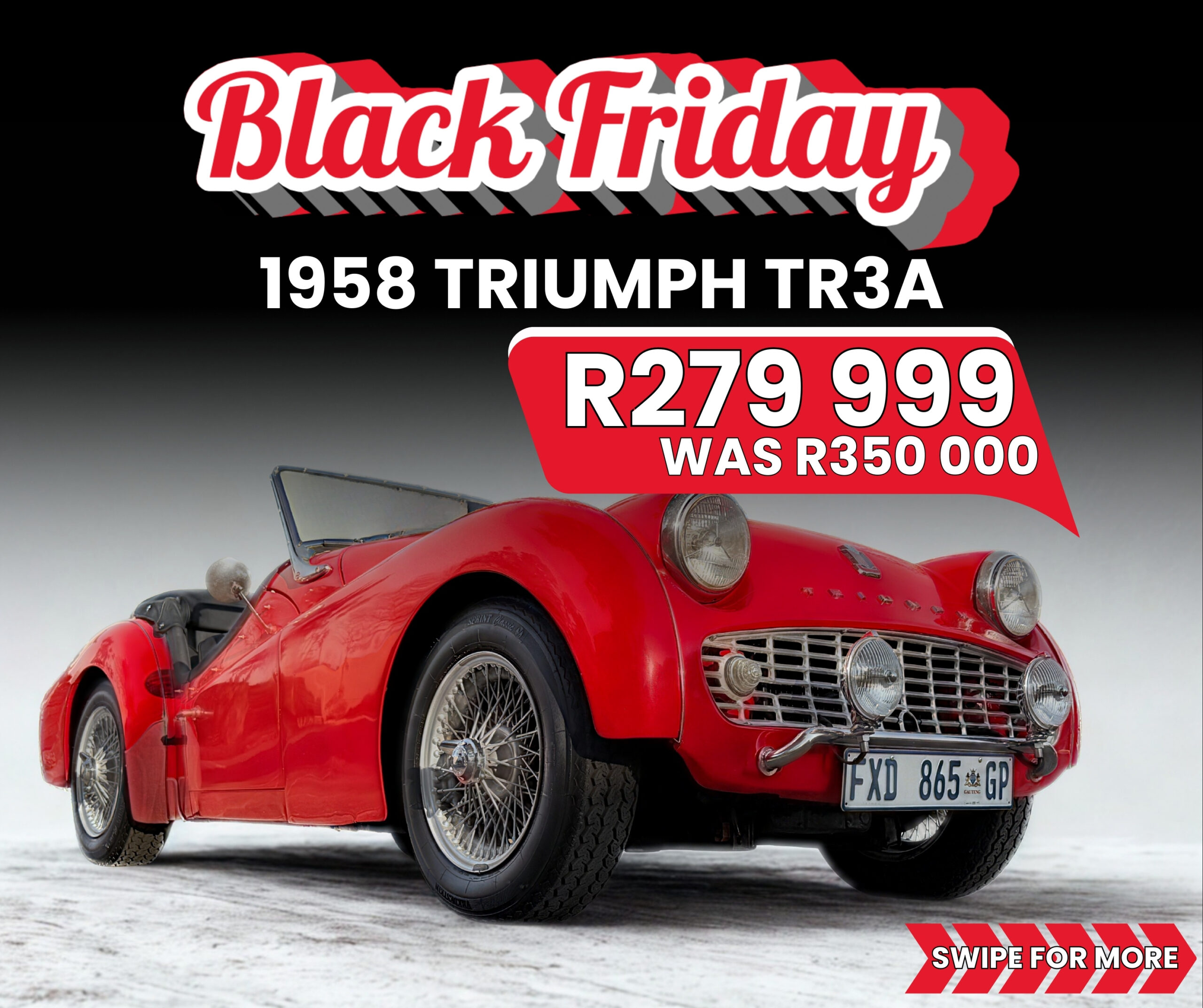 [BLACK FRIDAY] 1958 Triumph TR3A