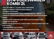 [BLACK FRIDAY] 1974 Volkswagen Kombi [2l]