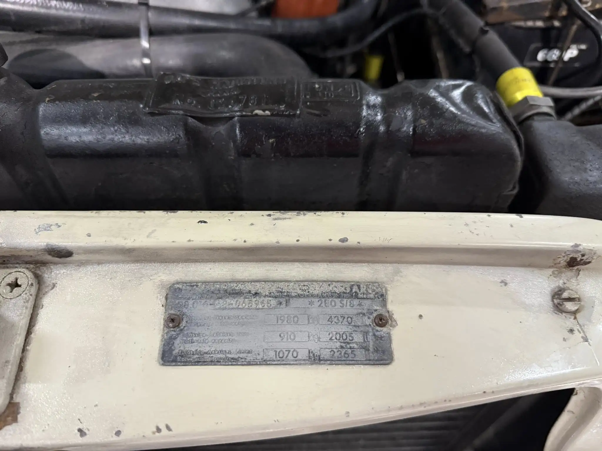 1970 Mercedes-Benz W108 280S