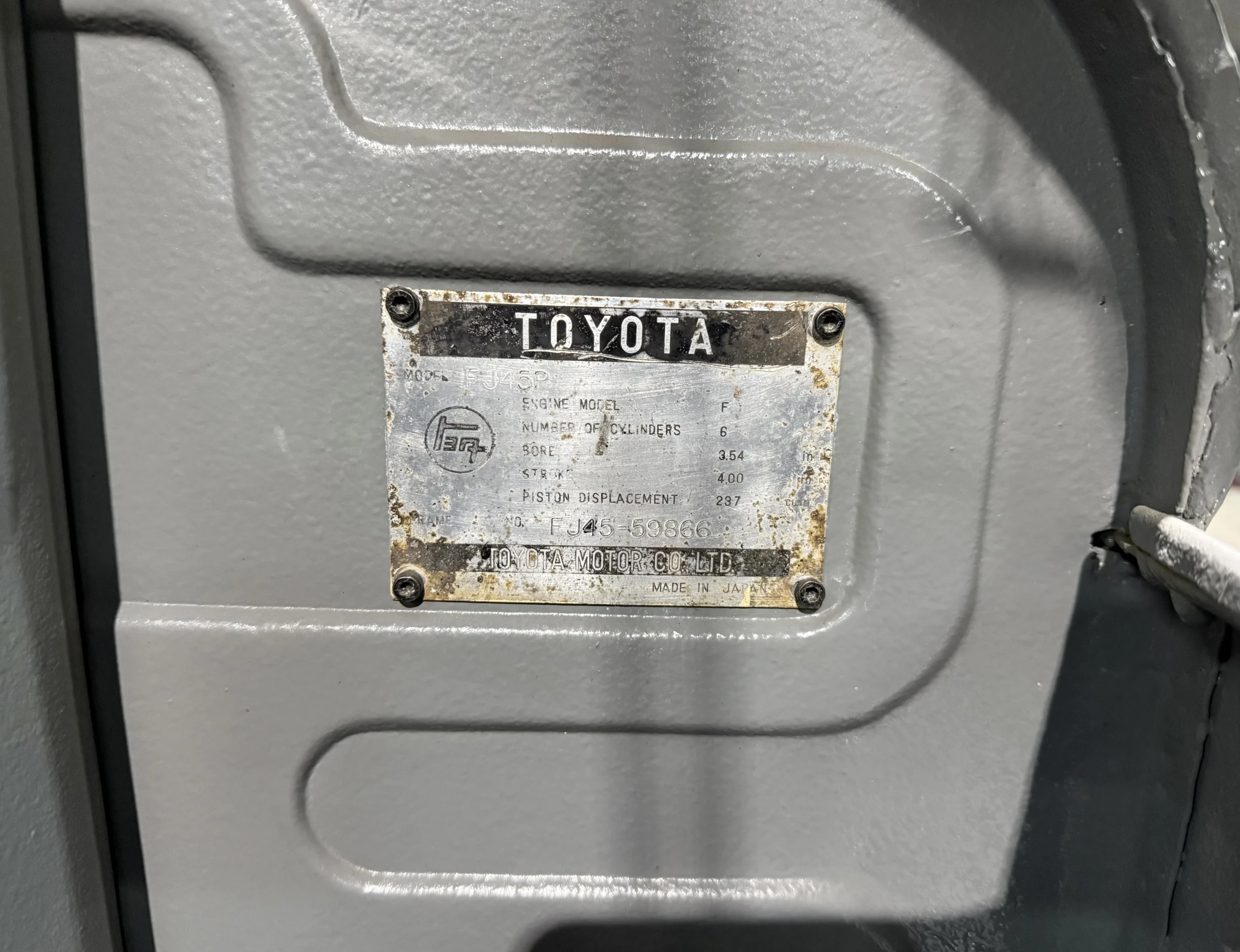 1972 Toyota Land Cruiser FJ45