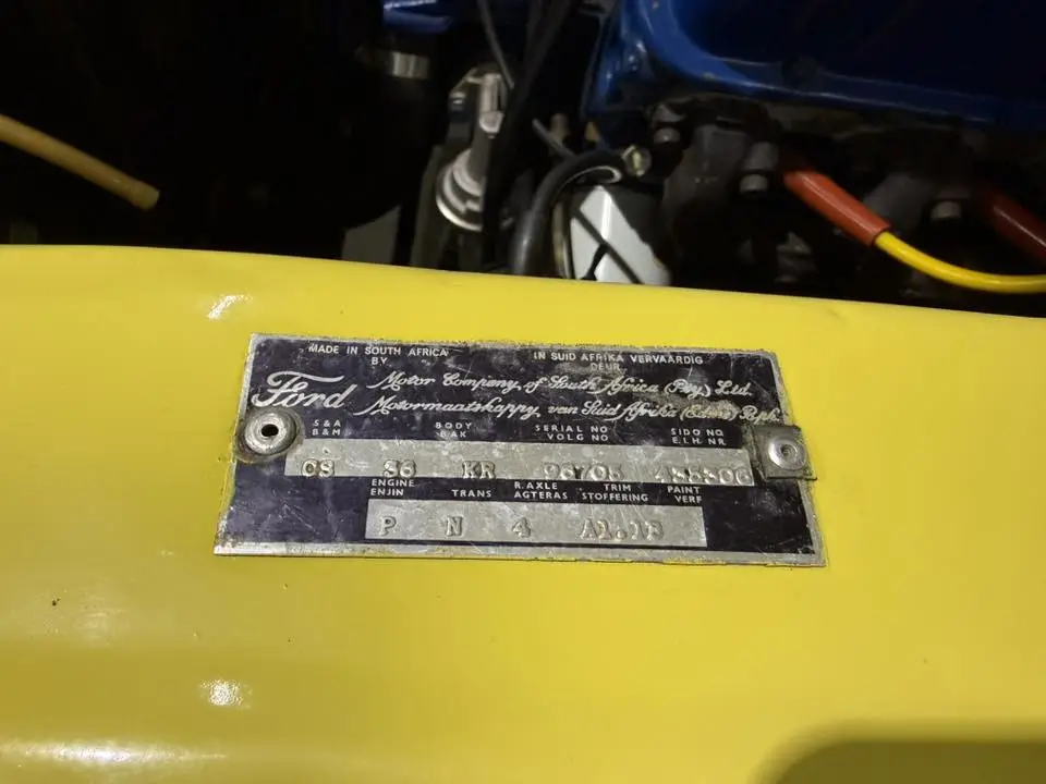 1972 Ford Capri Perana BG104