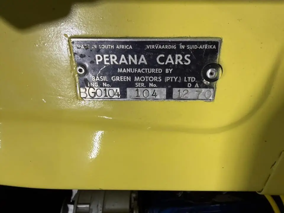 1972 Ford Capri Perana BG104